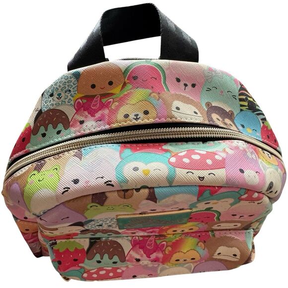 RARE Squishmallows Mini Backpack Cam Malcolm Wendy Maya Carl Benny Winston Hans - Picture 4 of 6